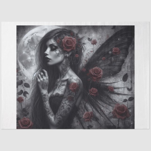 Rose Fairy Seidenpapier (Vorderseite)