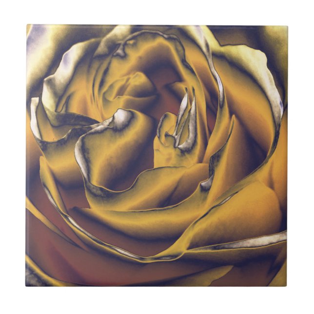 ROSE FLIESE (Vorderseite)