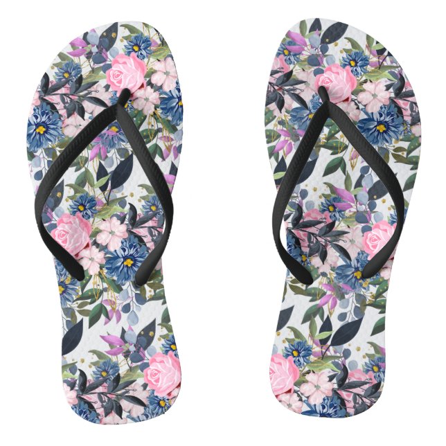 Rose Flip Flops (Fußbett)
