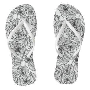 Rose Flip Flops