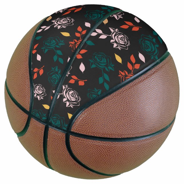 Rose Floral Basketball (angewinkelt)