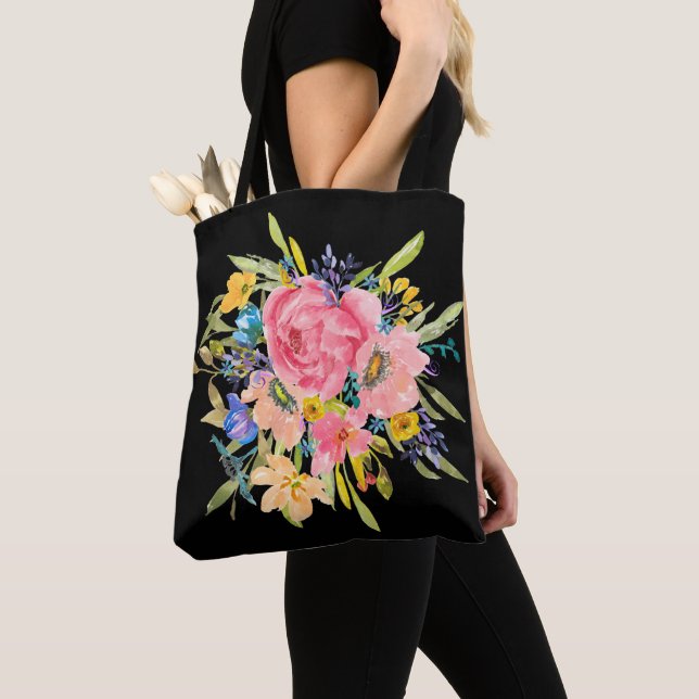 Rose Floral Bouquet Tasche (Von Nahem)