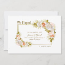 Rose Floral Elopement