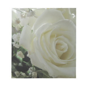 Rose Floral Notizblock