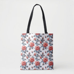 Rose floral Totbeutel Tasche