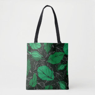 Rose florale botanische Blume. Federblatt w Tasche