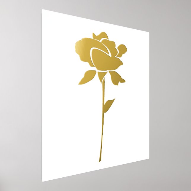 Rose Florenz Foliendrucke (Ablage )
