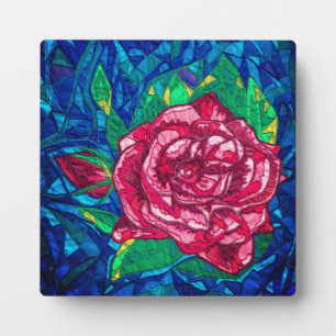 Rose Fotoplatte