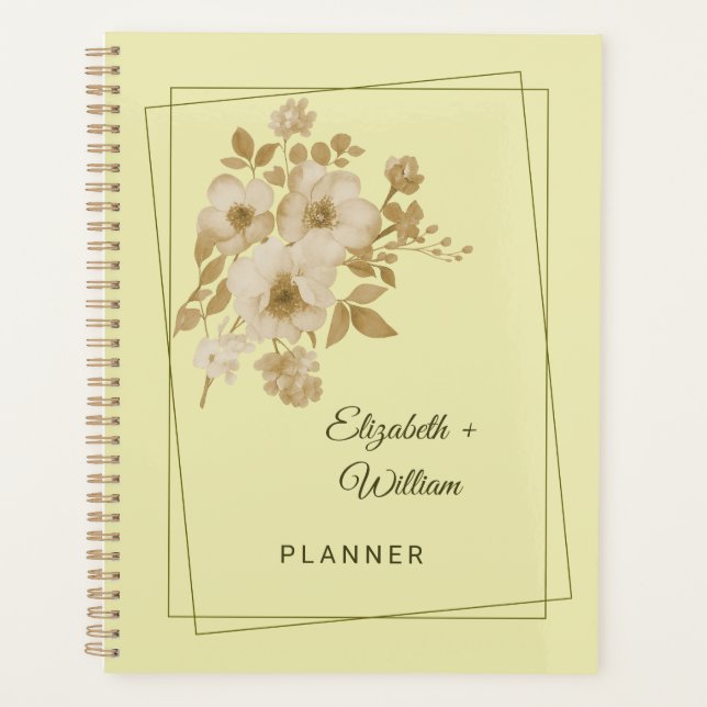 Rose Frame – Celestial Yellow Wedding (Devant)