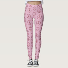 Rose - Friedenszeichen Leggings