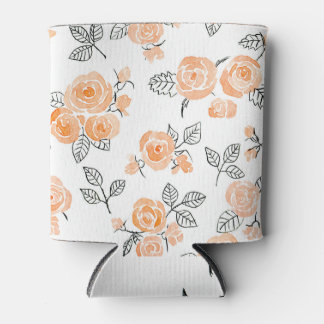 Rose für Aquarellbilder: Schwarz Dosenkühler