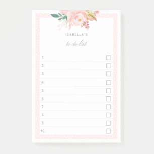 Rose für Blumenwasser Rosa Garten überprüft Do  Post-it Klebezettel