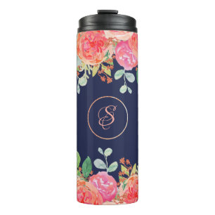 Rose für den Blumenseegel Monogram Thermosbecher