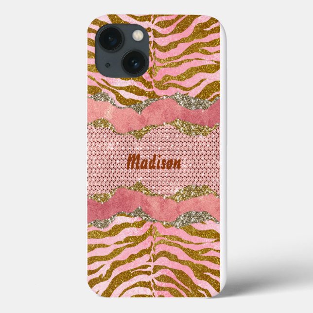 Rose für Elegangliterblüten Case-Mate iPhone Hülle (Rückseite)