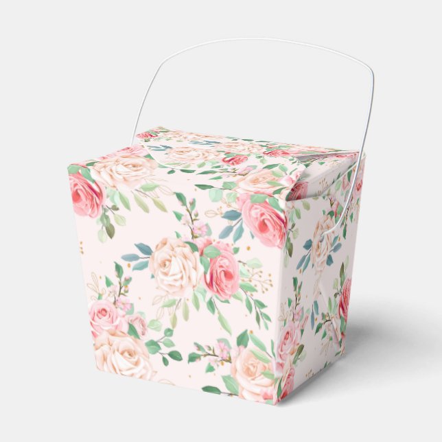 Rose für Gastgeschenk Geschenkschachtel (Vorderseite)
