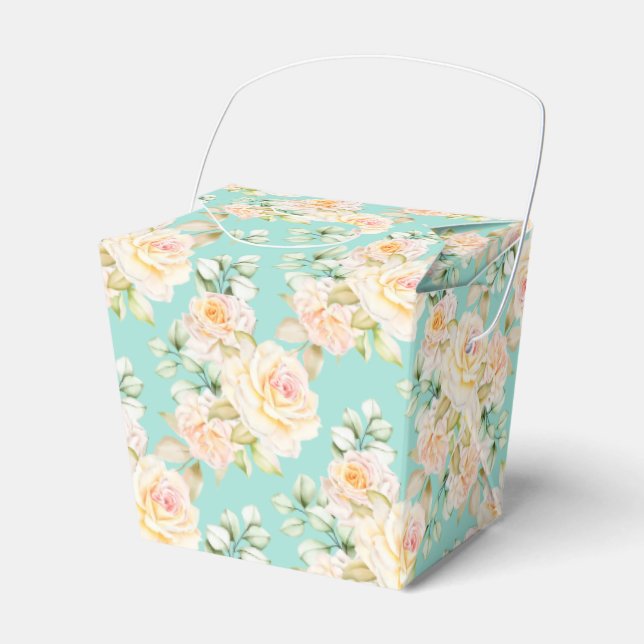 Rose für Gastgeschenk Geschenkschachtel (Vorderseite)