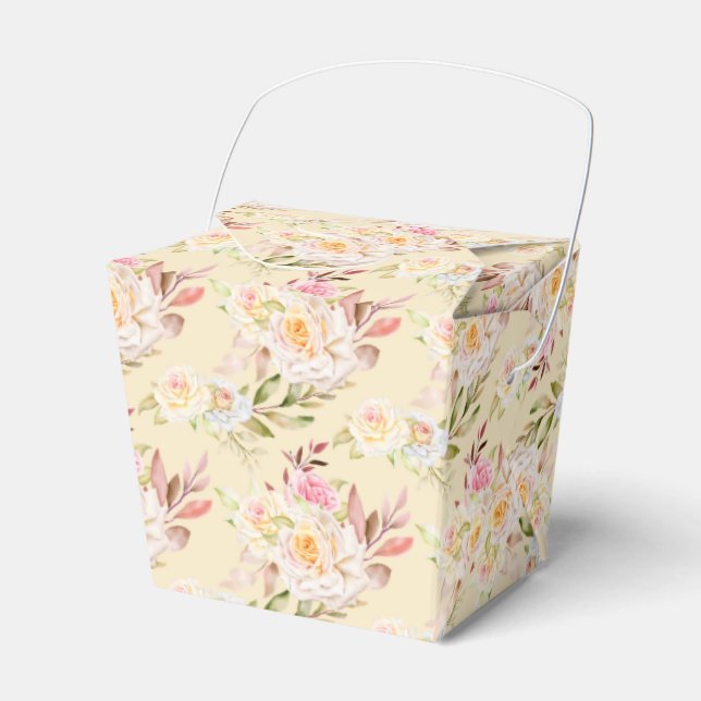 Rose für Gastgeschenk Geschenkschachtel (Vorderseite)