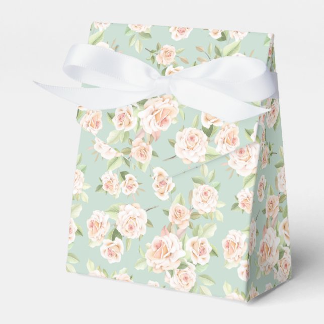 Rose für Gastgeschenk Geschenkschachtel (Vorderseite)