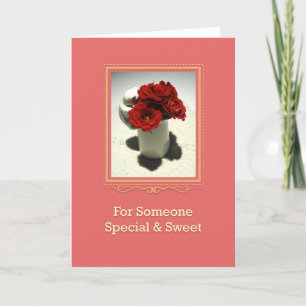 Rose für Kitty & Tee Special & Sweet Card Karte