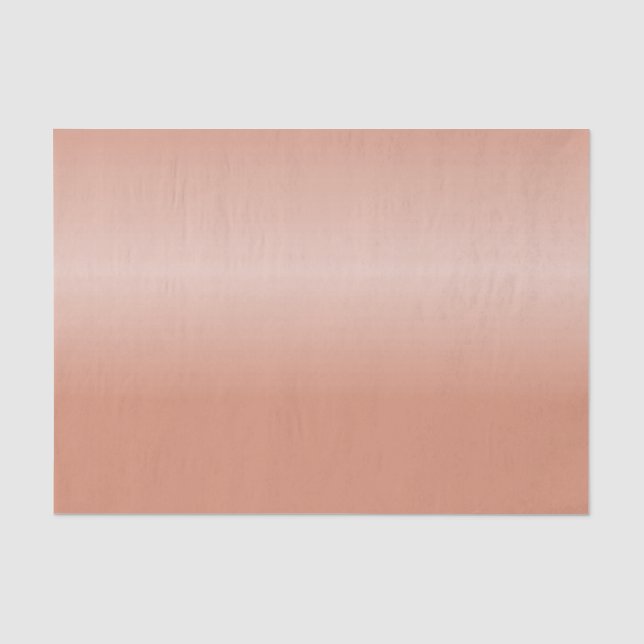 Rose für kundenspezifische Druckeffekte Gold Seidenpapier (Vorderseite)