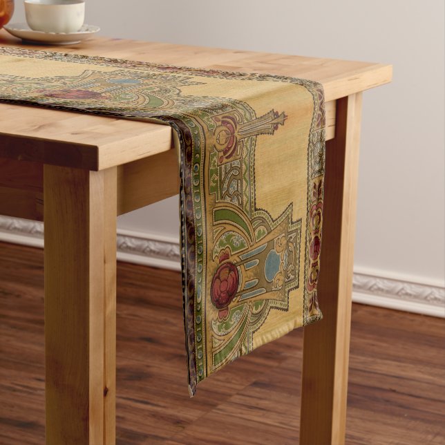 Rose für Kunst und Handwerk, Handwerker oder Missi Kurzer Tischläufer (Beispiel)