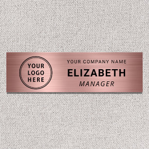 Rose für moderne Business-Logos Namensschild