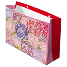 Rose für rosa und rote Farbblöcke
