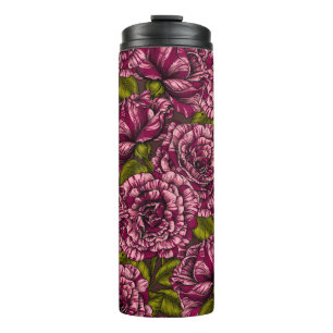 Rose für Sie Thermosbecher