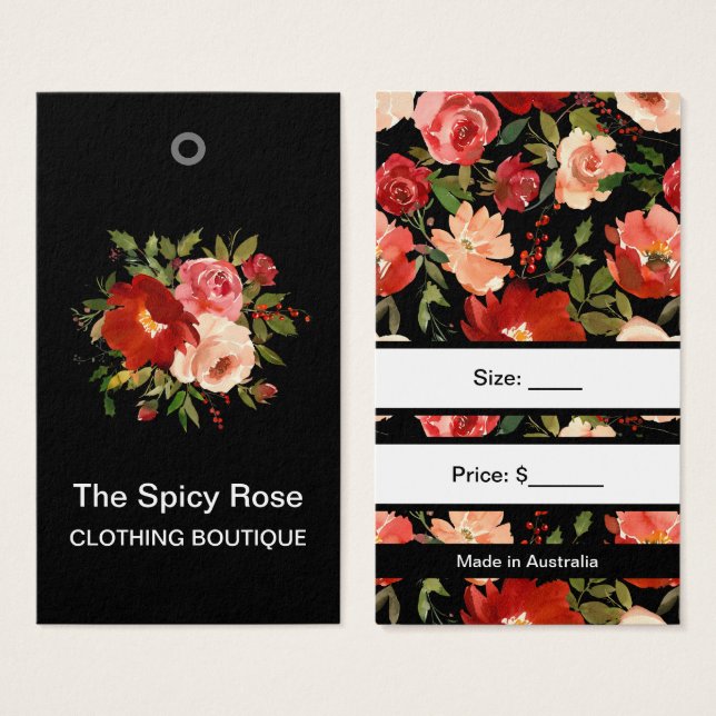 Rose für Wasserfarben Preise (Vorne & Hinten)