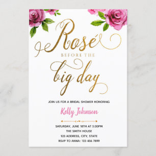 Rose ganztägig einladung