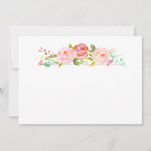 Rose Garden Blank Card