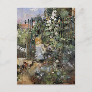 Rose Garden by Berthe Morisot Postkarte
