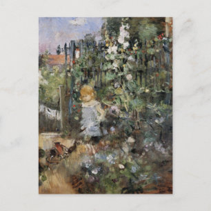 Rose Garden by Berthe Morisot Postkarte