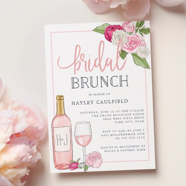 Rosé Garden | Einladung von Bridal Brunch (Von Creator hochgeladen)