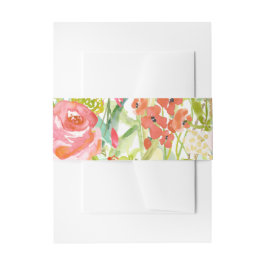 Rose Garden Floral Wedly Band