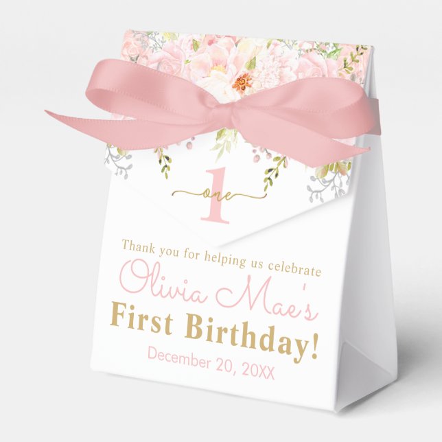 Rose Garden Girl Personalisiert Geschenkschachtel (Vorderseite)