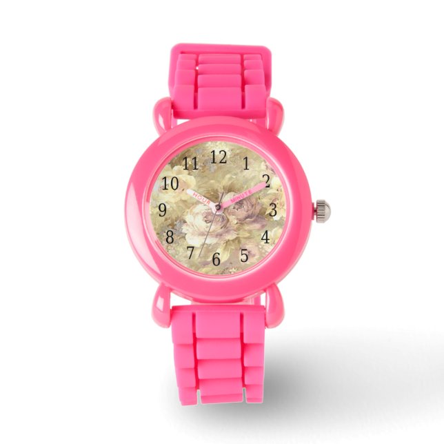 Rose Garden Watch Armbanduhr (Vorderseite)