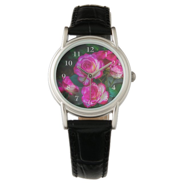 Rose Garden Watch Armbanduhr (Vorderseite)