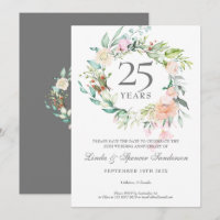 Rose Garland 25 Jahre Save the Date