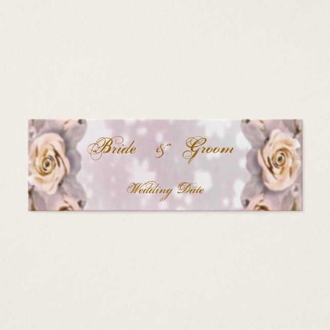 Rose Gastgeschenk Hochzeit-Tag (Vorderseite)