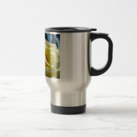 ROSE Gelbe Rose Blume 3 Karten Geschenke Tasse