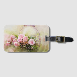 Rose Gepäckanhänger