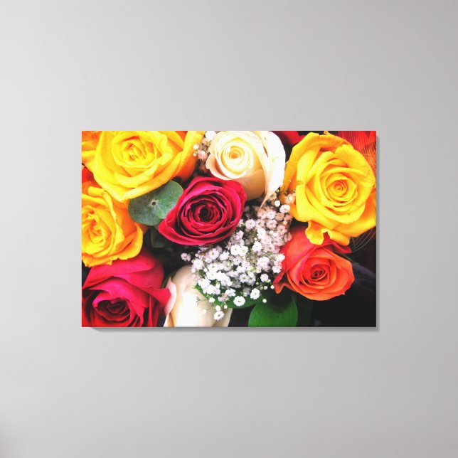 Rose Gestohlene Canvas Leinwanddruck (Vorderseite)