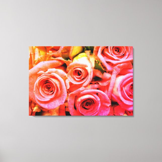 Rose Gestohlene Canvas Leinwanddruck (Vorderseite)
