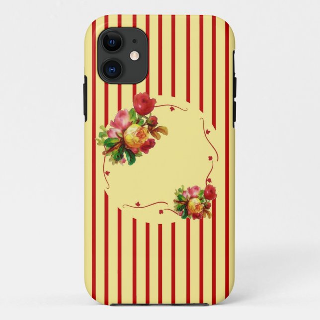 Rose gestrichen Case-Mate iPhone hülle (Rückseite)