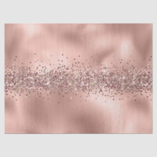 Rose Glam Gold Glitzy Sparkle Glitzer Seidenpapier