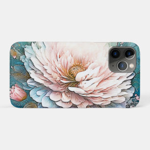 Rose Gold Aquamarin Bloom Art Case-Mate iPhone Hülle