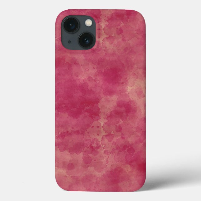 Rose Gold Aquarellabstraktion Case-Mate iPhone Hülle (Rückseite)