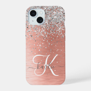 Rose Gold Assez Fille Argent Paillettes Brillantes
