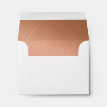 Rose Gold auf Textured Back Danke / UAWG Envelope